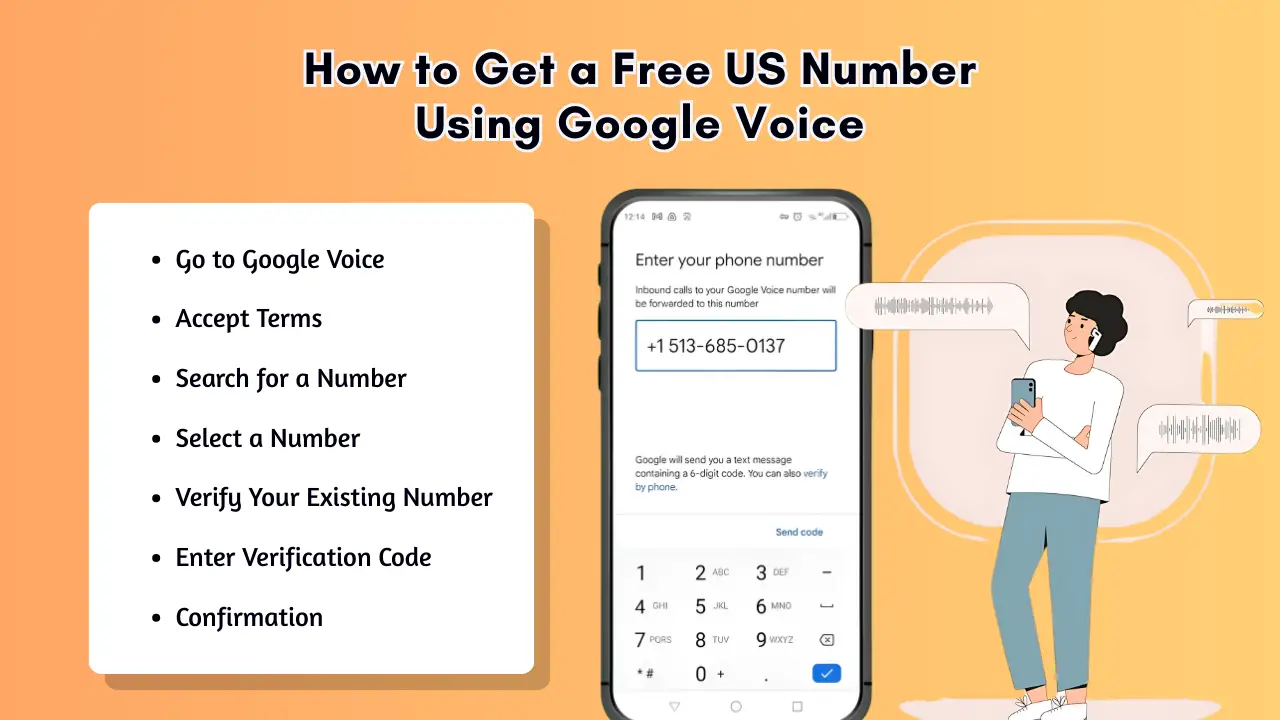 如何在2025 年获得免费美国号码| 分步指南