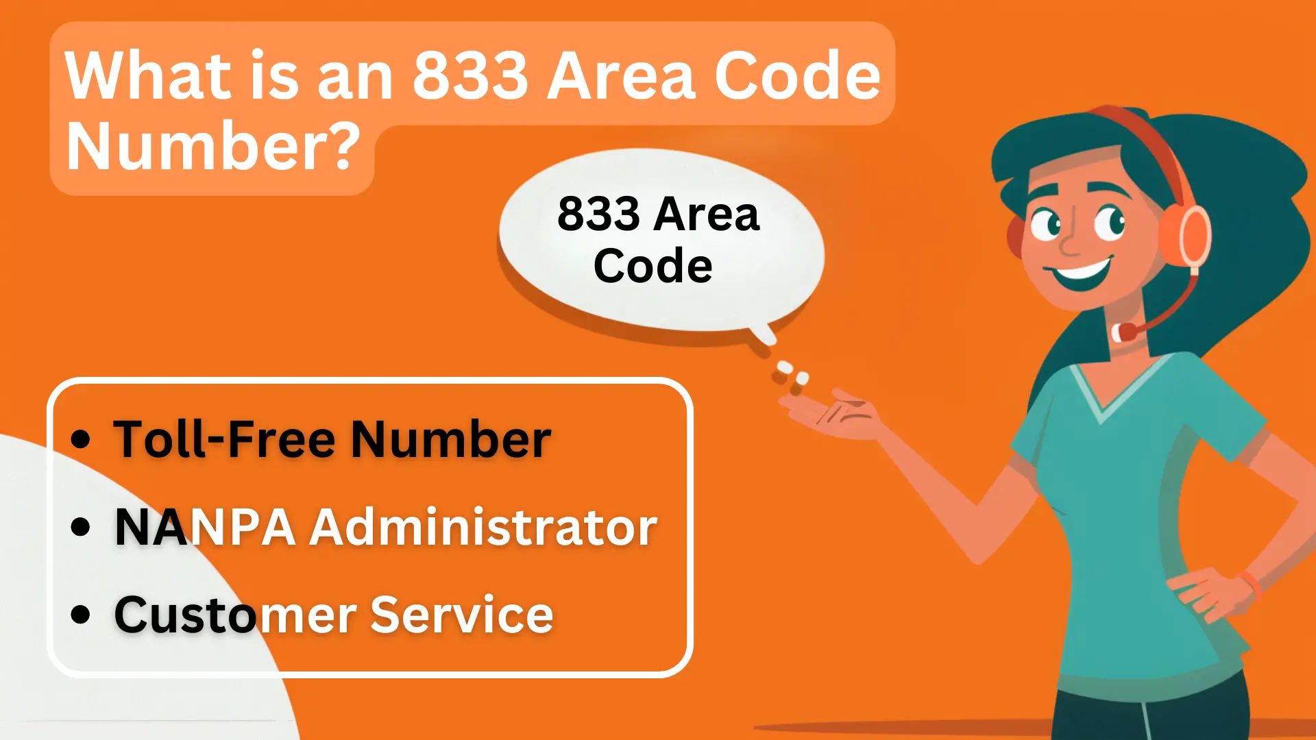 What is an 833 Area Code Number?