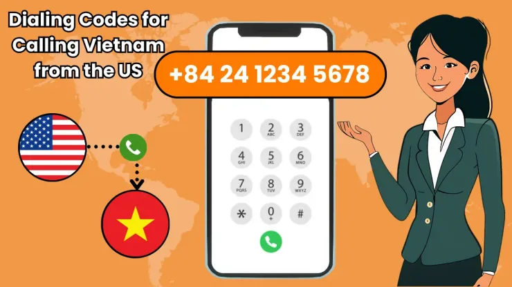 Dialing Codes for Calling Vietnam from the US