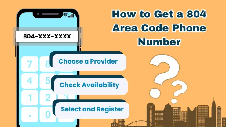 How to Get a 804 Area Code Phone Number