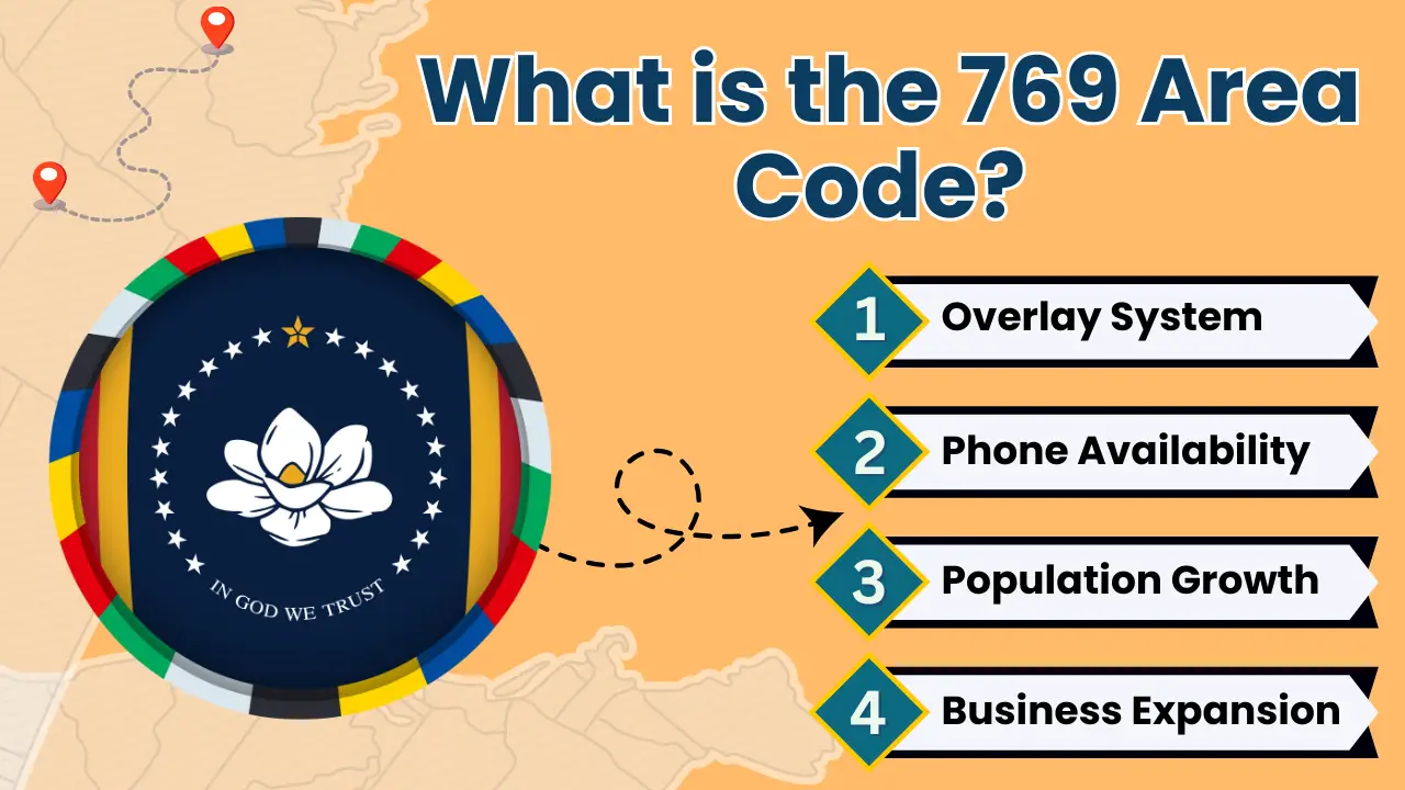 What is the 769 Area Code