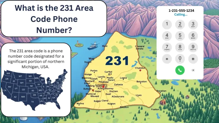 What is the 231 Area Code Phone Number