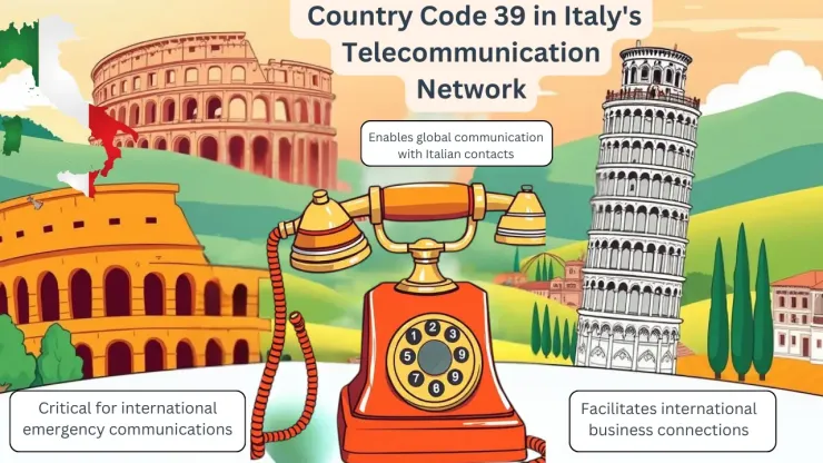 _Country Code 39 in Italy's Telecommunication Network