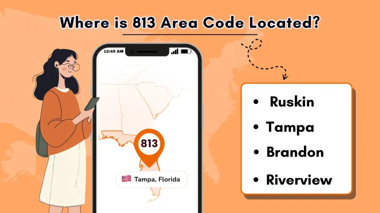 Where is 813 Area Code Located