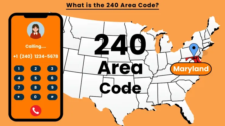 What is the 240 Area Code?