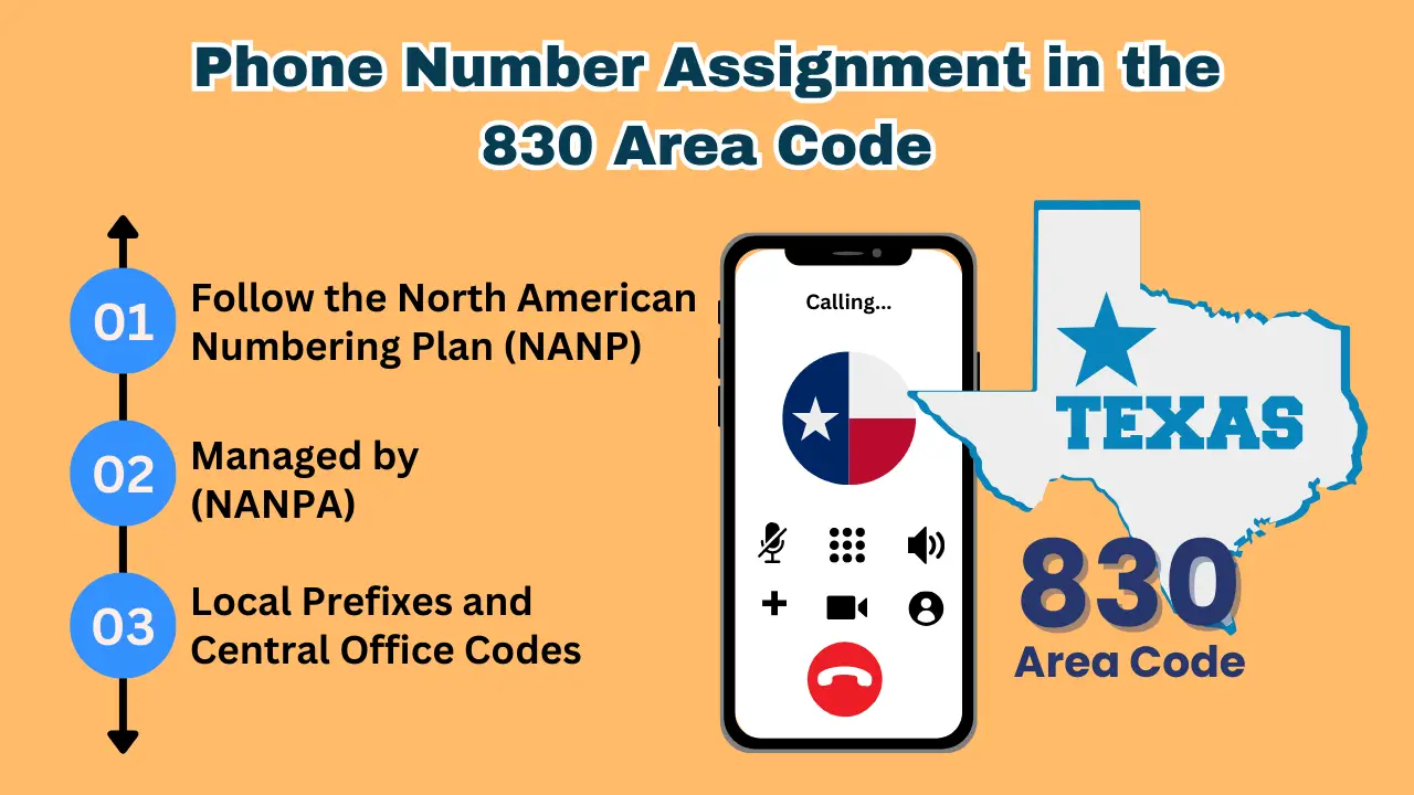 How Phone Numbers are Assigned within 830 Area Code
