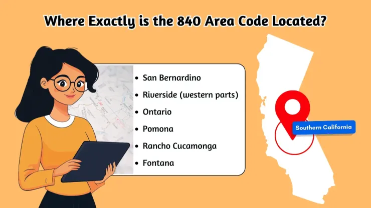 Where Exactly is the 840 Area Code Located