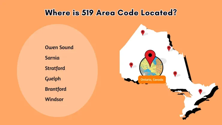 Where is 519 Area Code Located