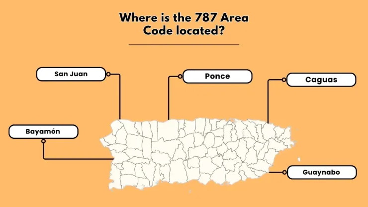 Where is the 787 Area Code located