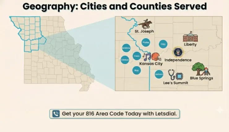area code 816