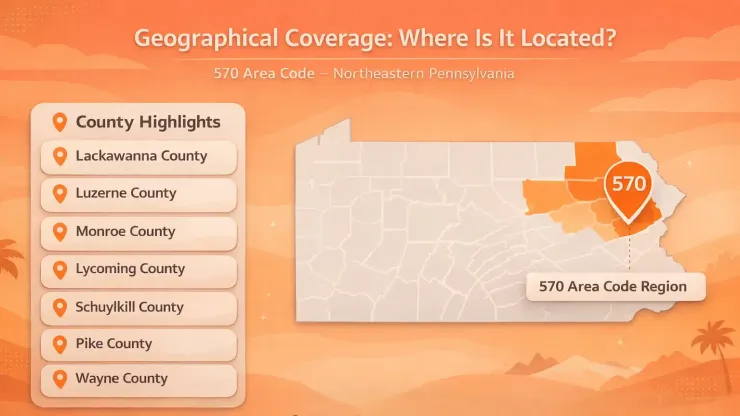 geographical area code 570